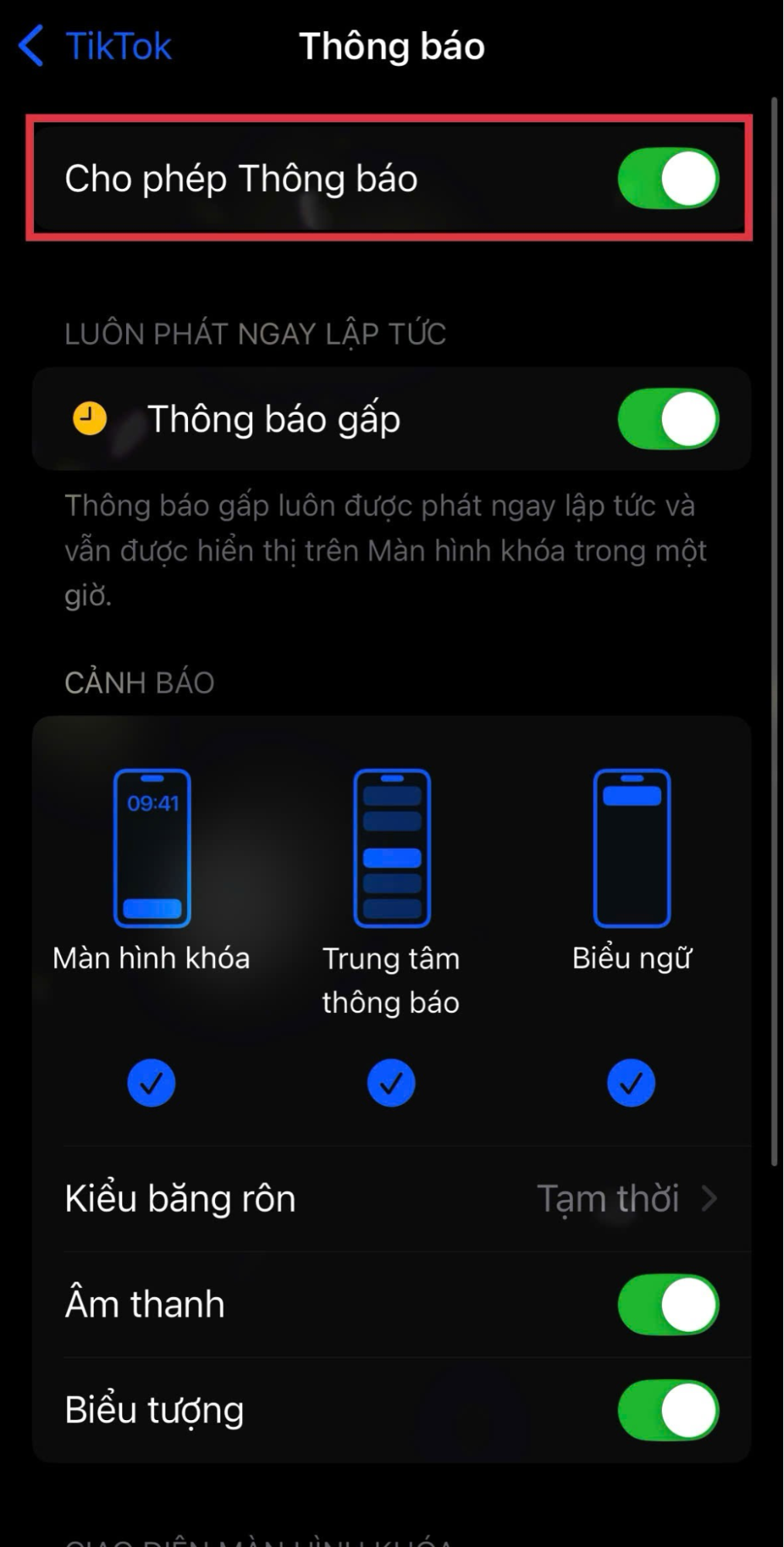 tiktok-khong-hien-thong-bao-nguyen-nhan-va-cach-xu-ly